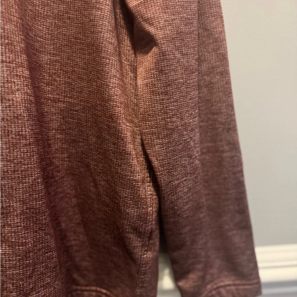Johnston & Murphy Men's Zip Up Sweater - Rich Brown